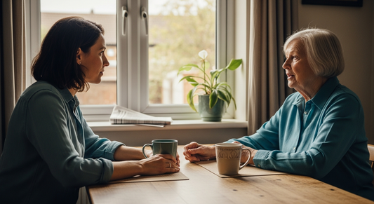 How to Talk to Mom About Getting Older (Without It Turning Into a Fight)