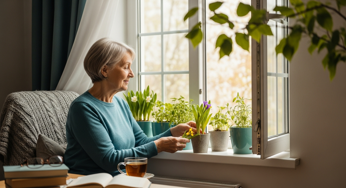 Spring Activities for Seniors: Simple Ways to Boost Her Mood and Energy at Home