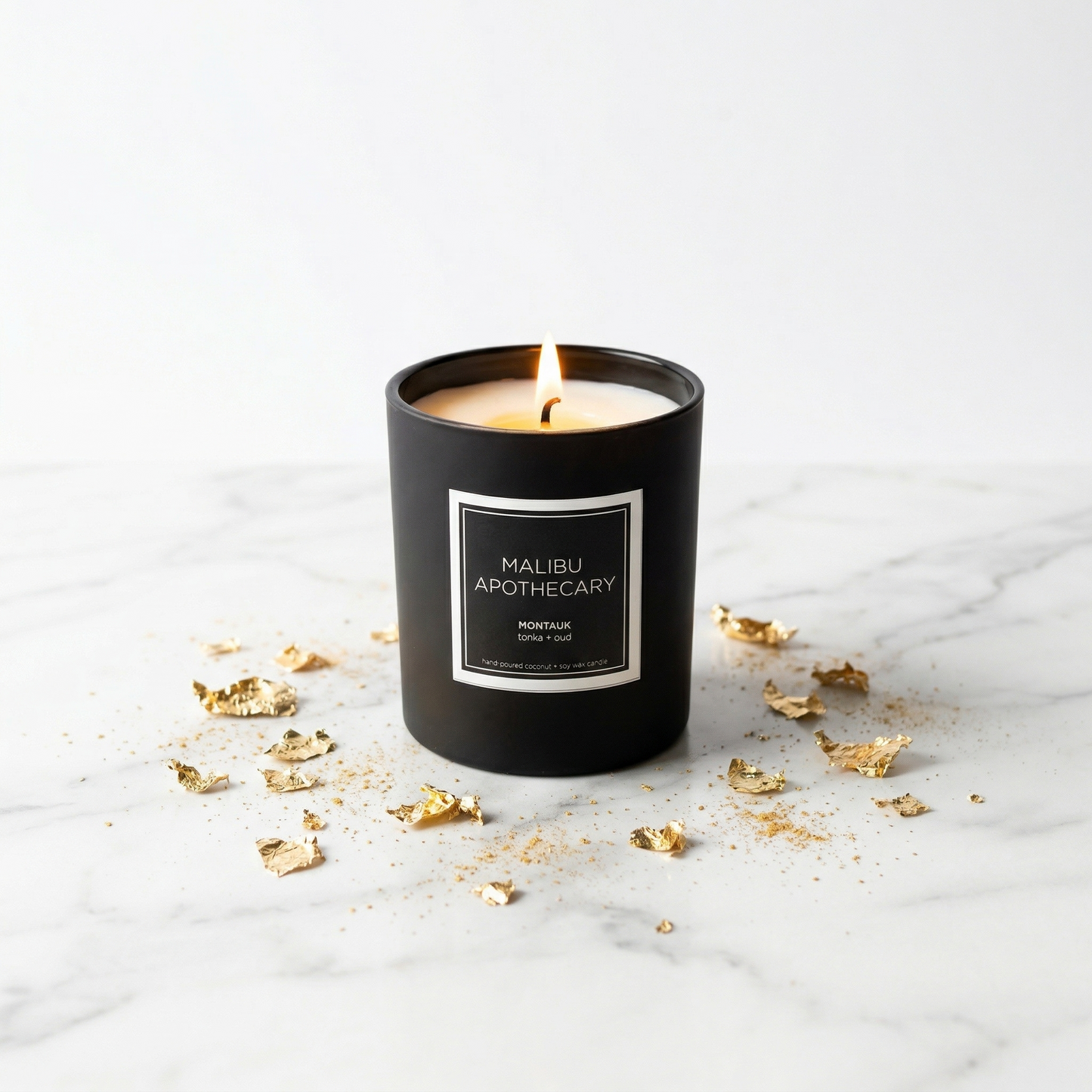 Malibu Apothecary Montauk Matte Black Candle