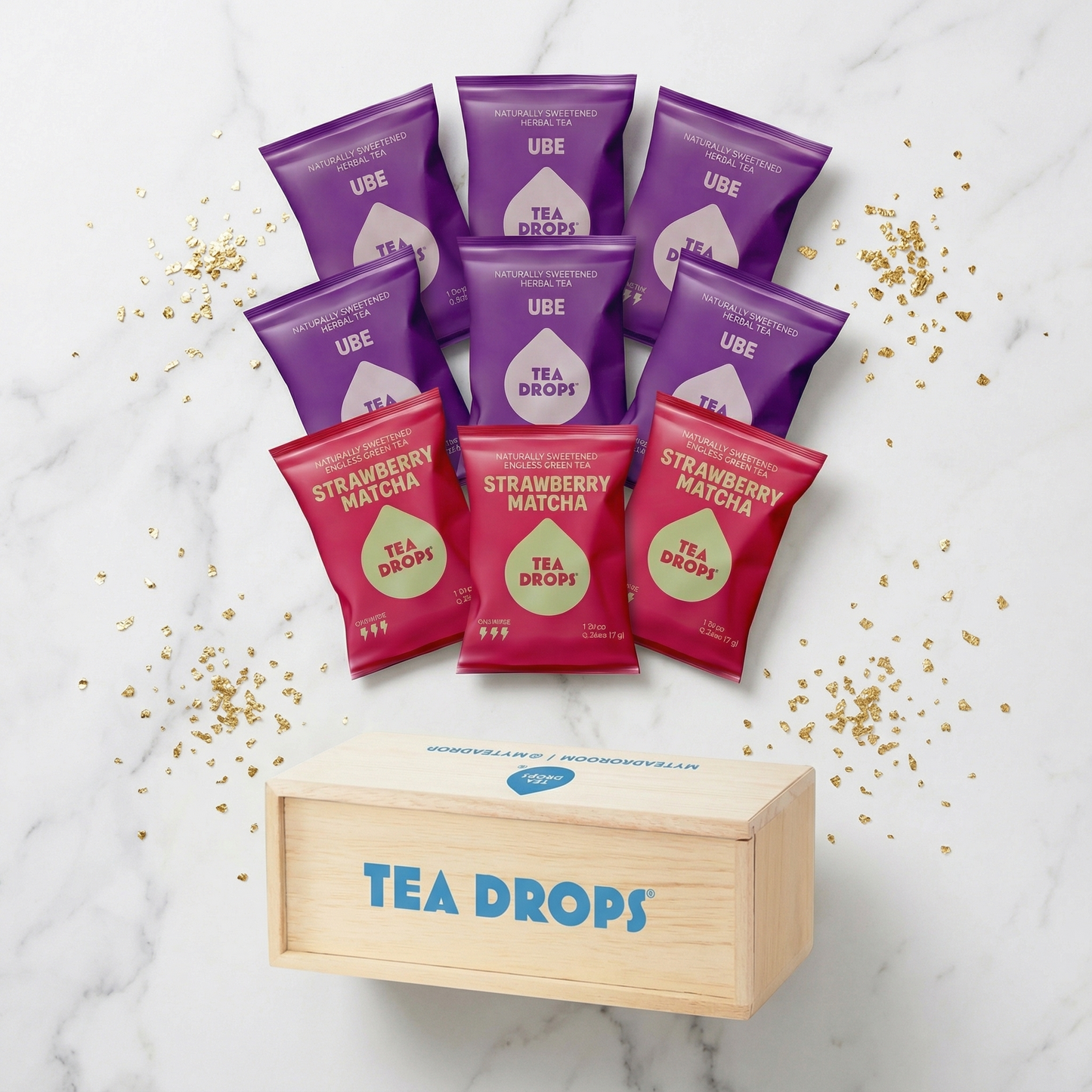 Tea Drops Set of 9
